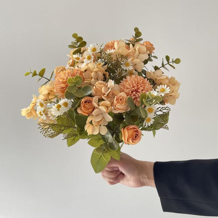 Dekorative Blumenmitte