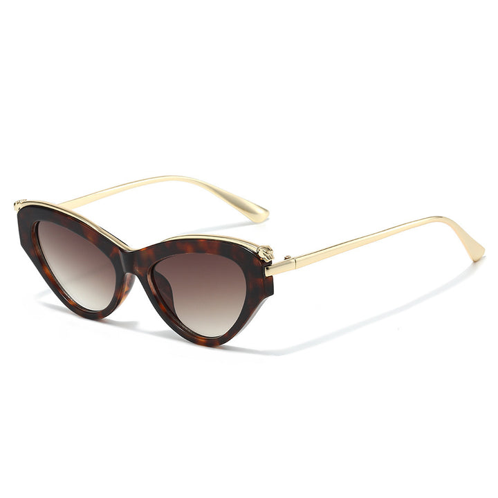 Glamouröse Cat-Eye-Sonnenbrillen mit verlaufenden Gläsern Karnz