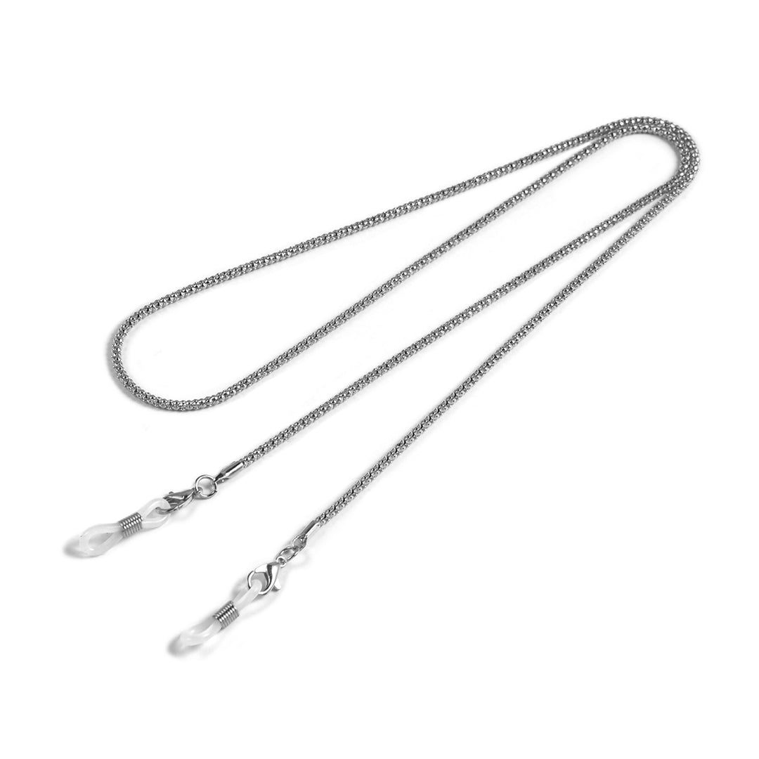 Elegante Goldene Metall Brille Kette Karnz