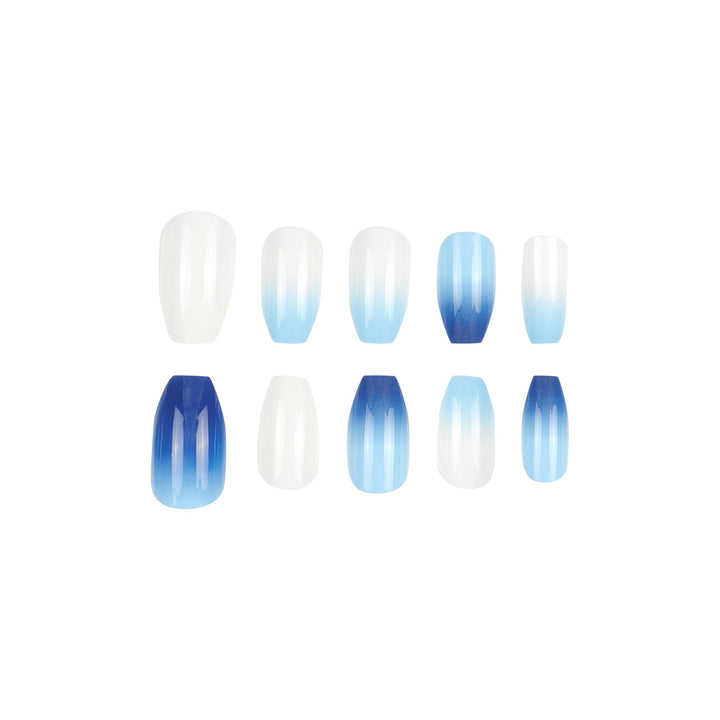 Ombre Press-On Nagelkunst Set Karnz