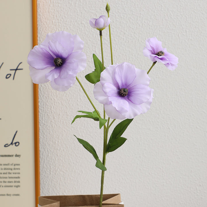 Künstlicher Mohnblumenstrauß Karnz