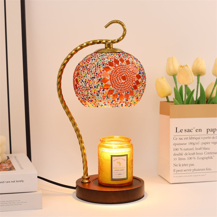 Mosaik-Glas-Dekorative Tischlampe