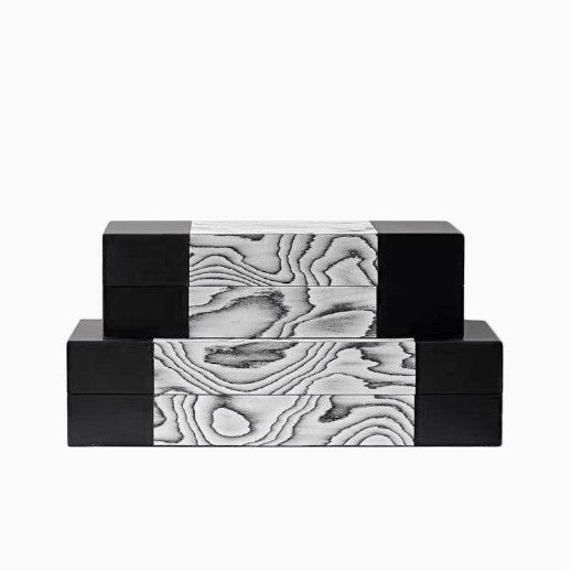 Dekorative handgefertigte Aufbewahrungsbox-Set