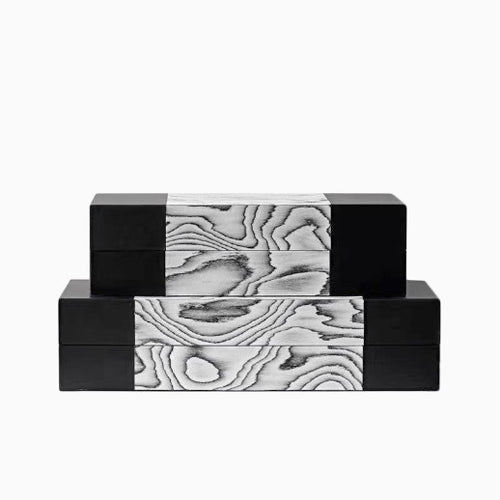 Dekorative handgefertigte Aufbewahrungsbox-Set