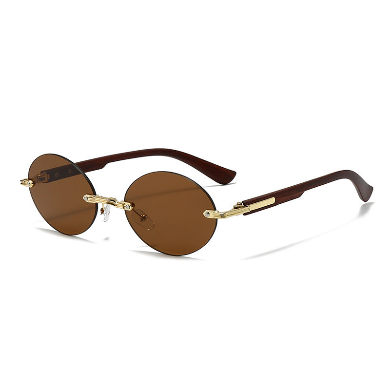 Damen modische runde Sonnenbrille Karnz