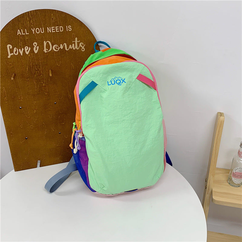 Mehrfarbiger leichter Wander-Rucksack