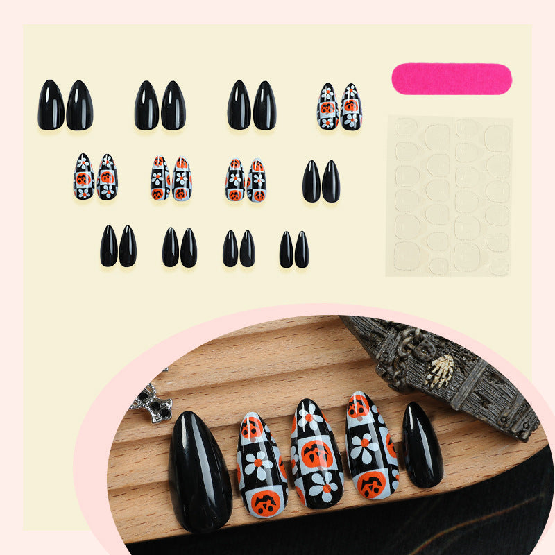 Halloween-Themen Press-On Nagel Set Karnz