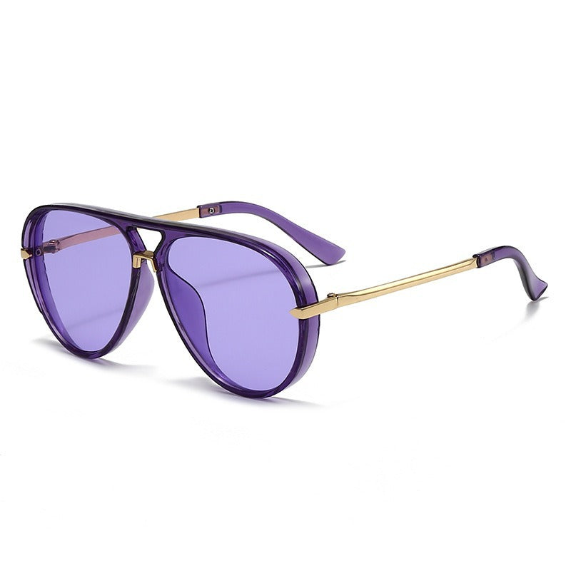 Damen Flieger-Sonnenbrille mit modernem Metallrahmen und UV-Schutz Karnz