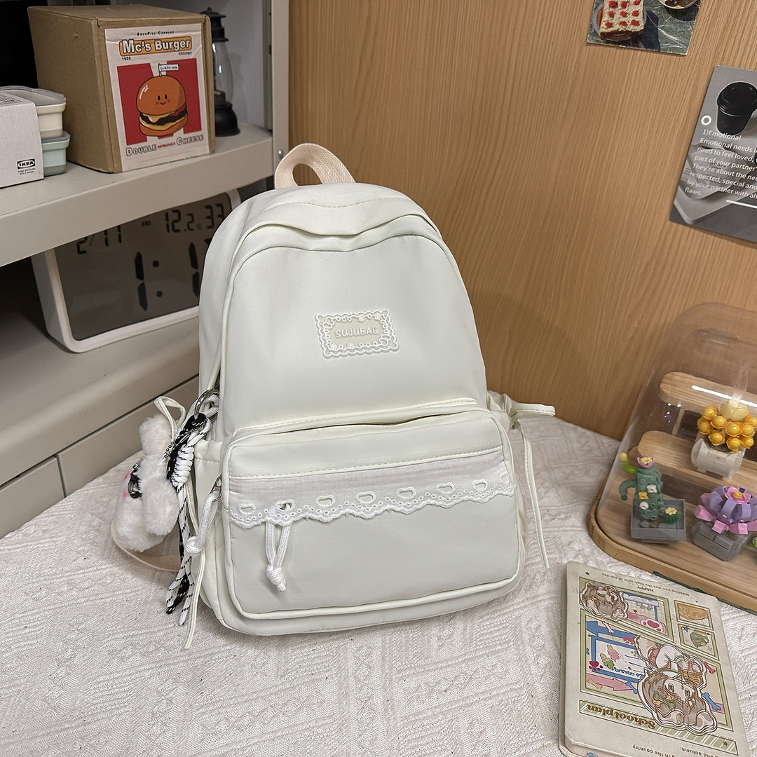 Stylischer kompakter Mini-Rucksack mit niedlichen Akzenten Karnz
