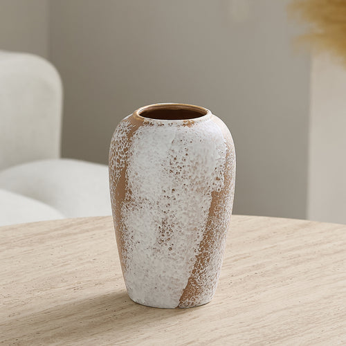 Elegante Keramikvase im skandinavischen Stil Karnz