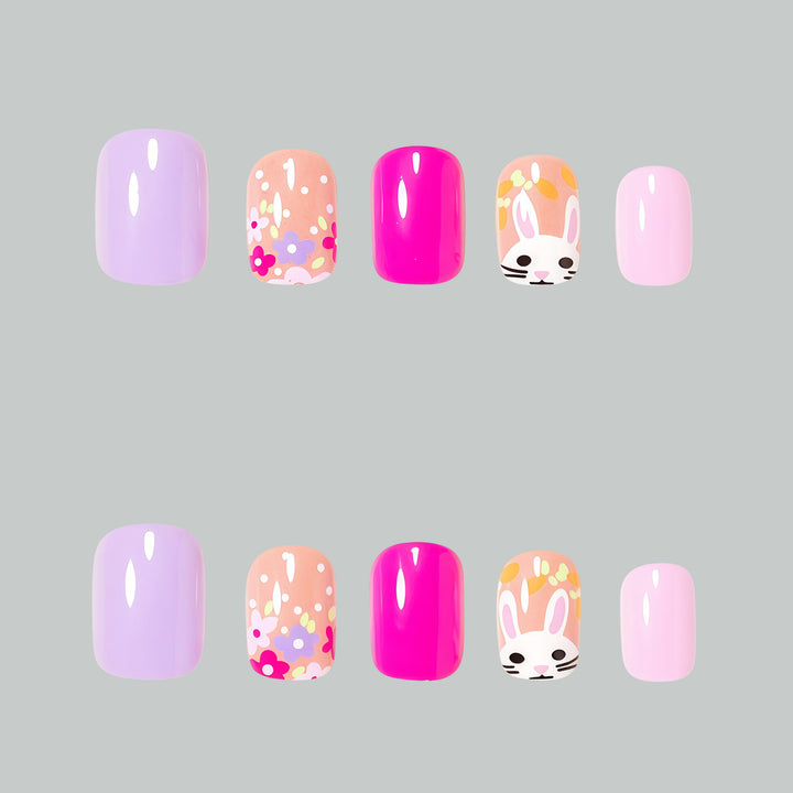 Blumenmuster Nagelkunstdesign Karnz