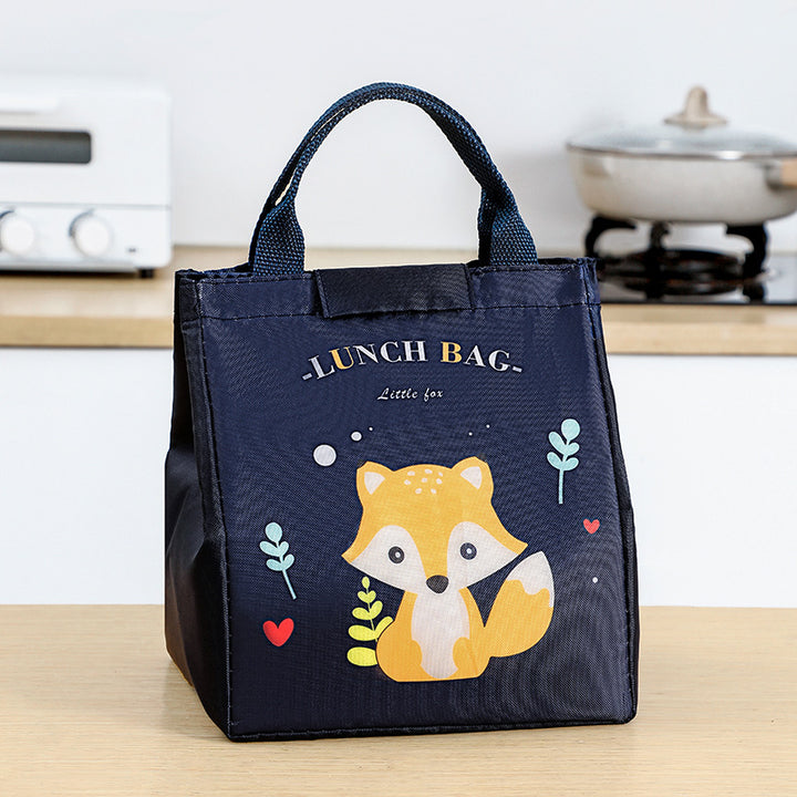 Süße Kaninchen-Themen-Isolierte Lunch-Tasche