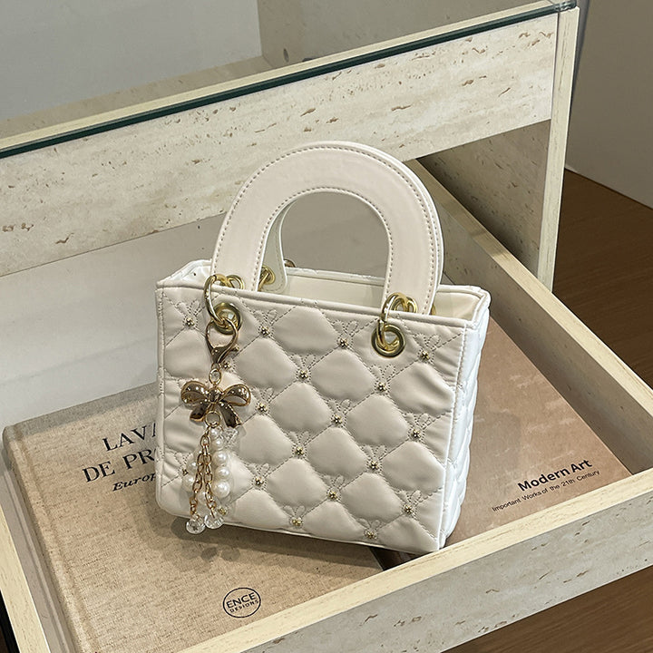 Elegante gesteppt Mini-Handtasche