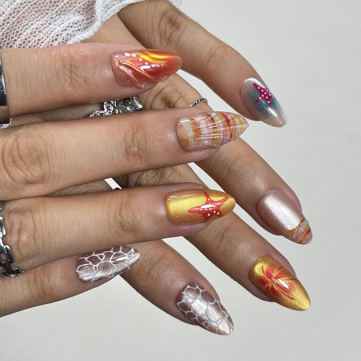 Press-On Nagelkunst Karnz