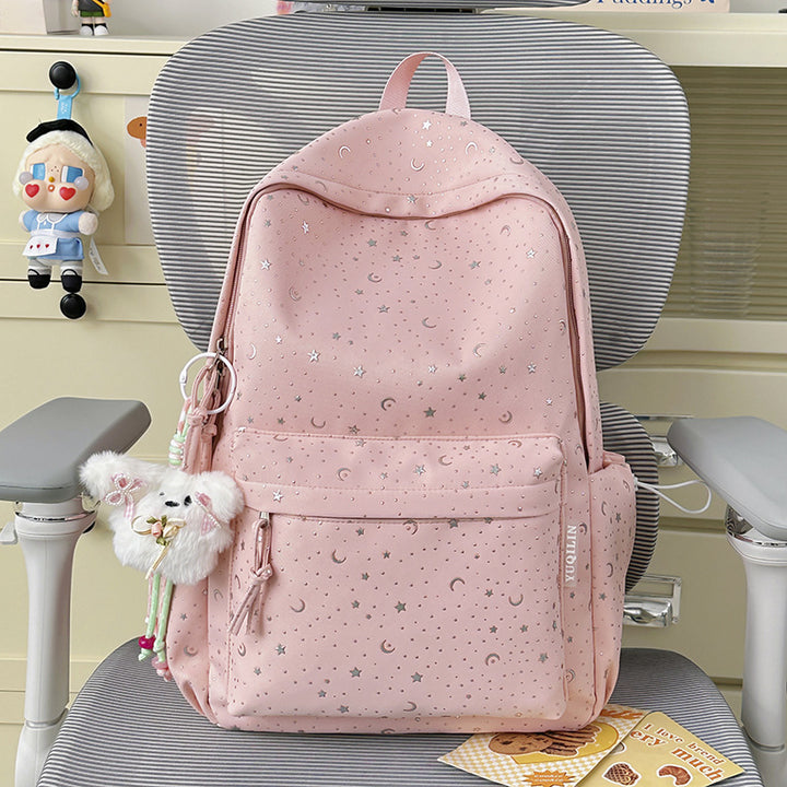 Sternenmuster-Schulrucksack Karnz