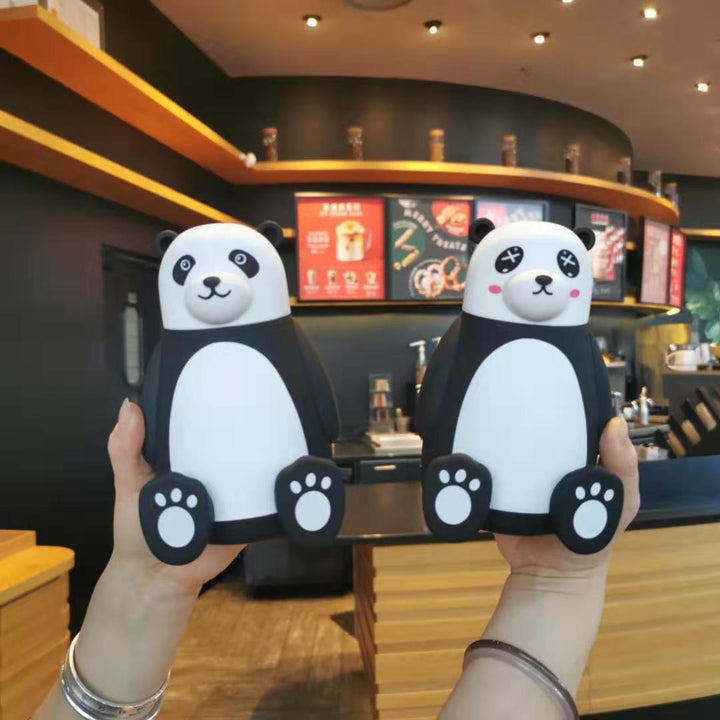 Damen kreative Panda Trinkflasche Karnz