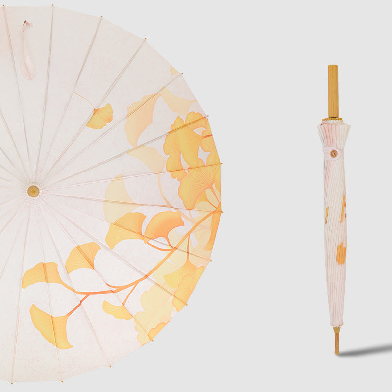Damen Faltbarer Sonnenschutzschirm mit künstlerischem Design Karnz