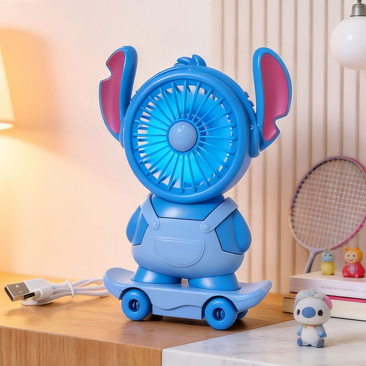 Unisex Tragbarer USB Handventilator im kreativen Tierdesign Karnz