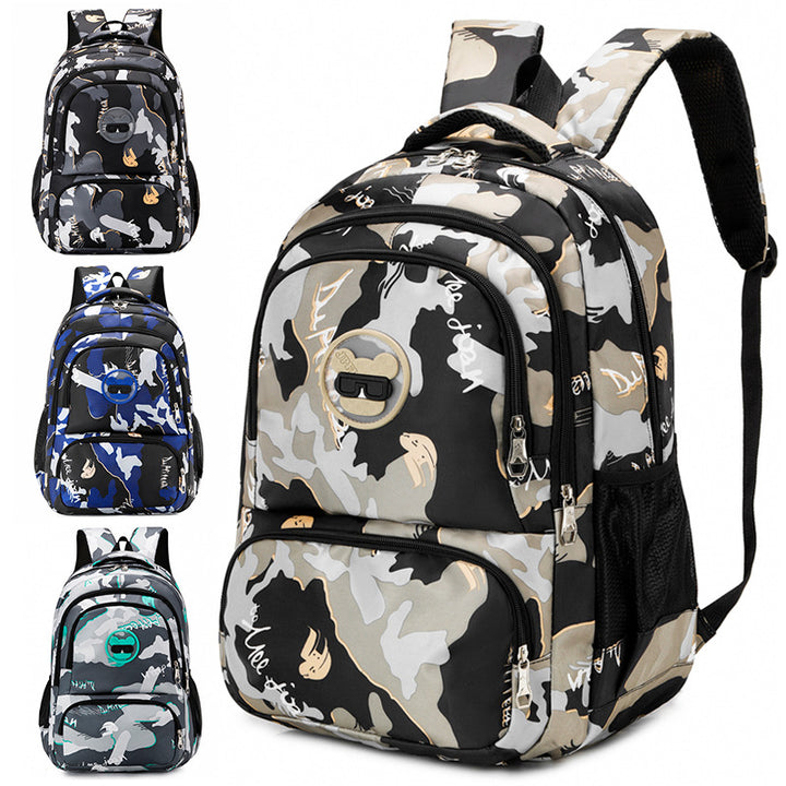 Trendige stilvolle Grafik Rucksack Karnz
