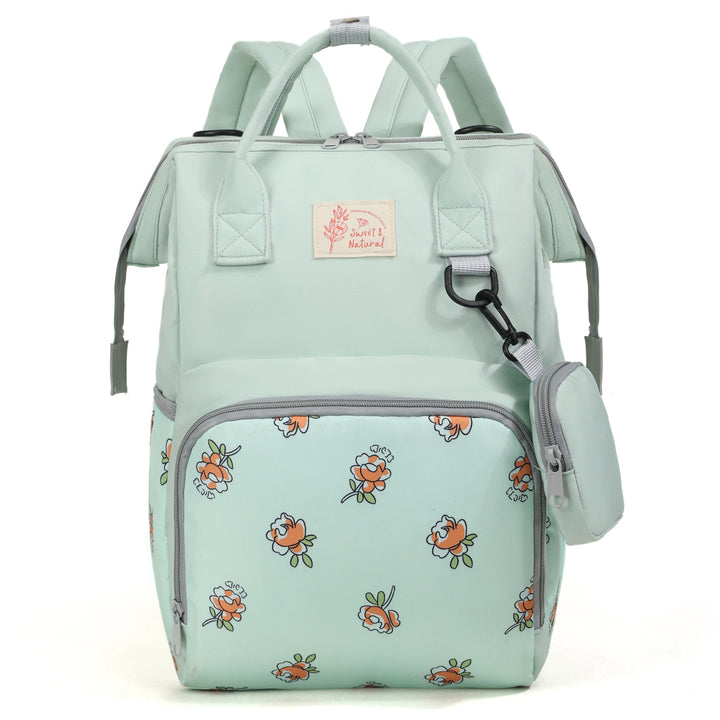 Stilvoller Rucksack mit floralem Muster Karnz