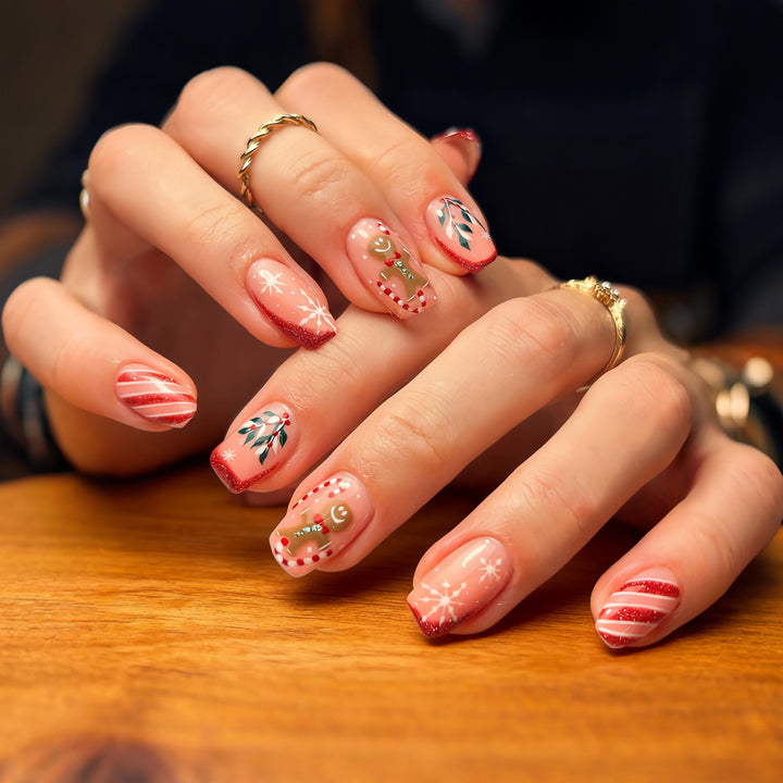Festliches Holiday Nagelkunstset Karnz