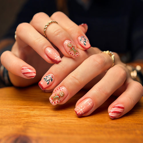 Festliches Holiday Nagelkunstset Karnz