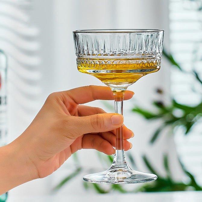 Gemusterte Martini Cocktailgläser | Karnz