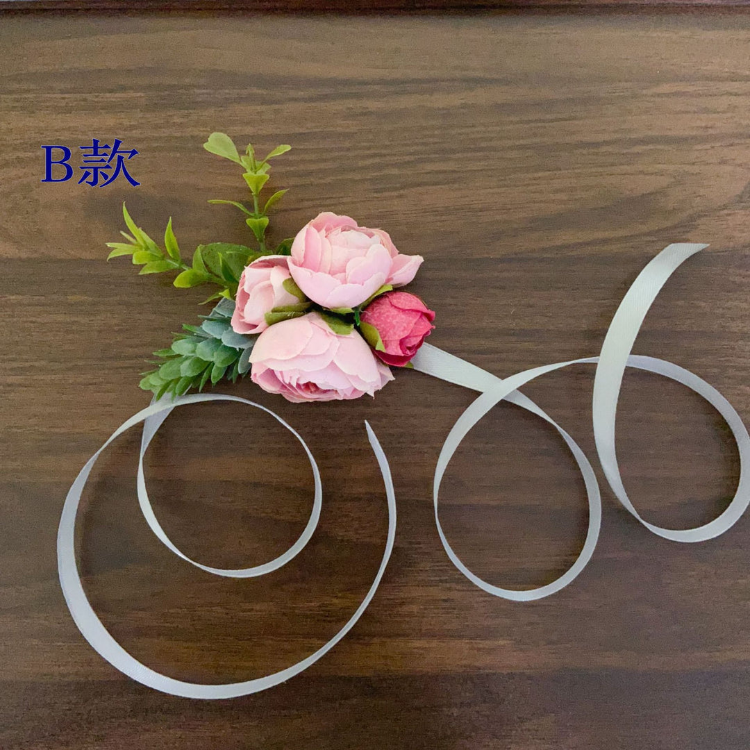 Elegante florale Haarschleife