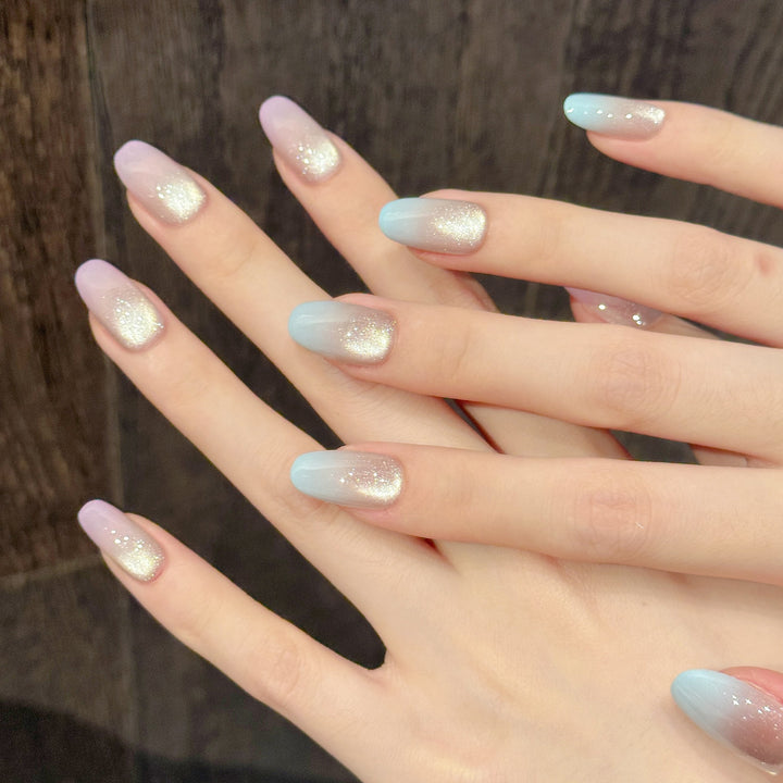 Elegante Ombre Press-On Nagelset
