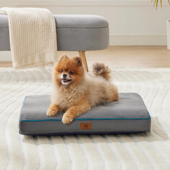 Orthopädisches Hundebett mit Unterstützung
