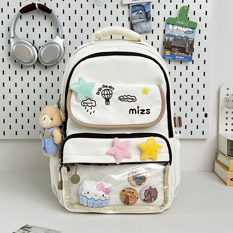 Multi-Taschen Messenger-Bag