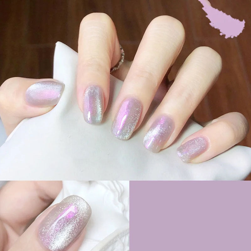 Schimmerndes Press-On Nagelset Karnz