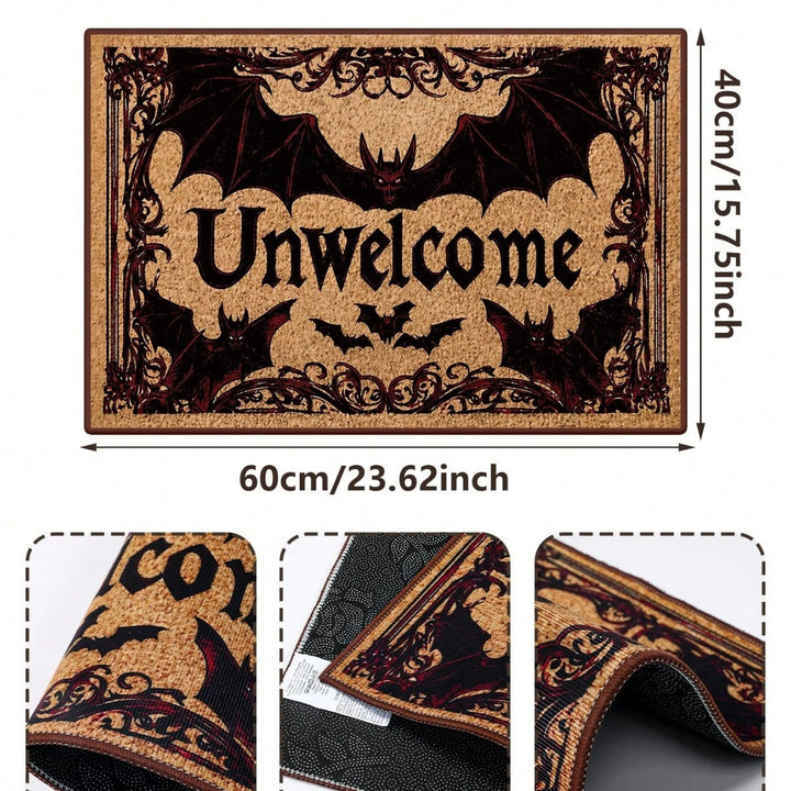 Blumenmuster Willkommensmatte Karnz