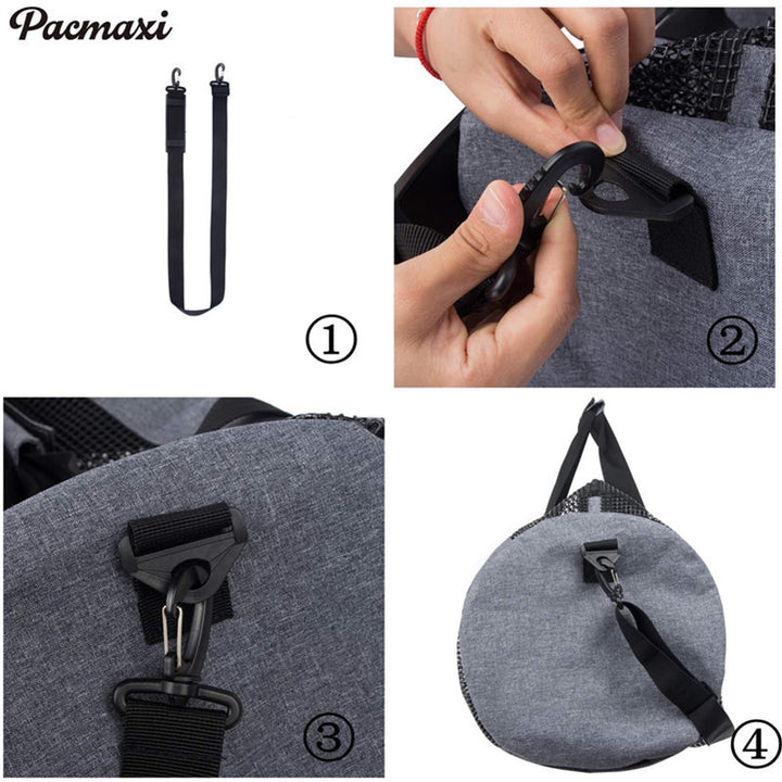 Mesh-Sportgeräte-Duffle-Tasche Karnz