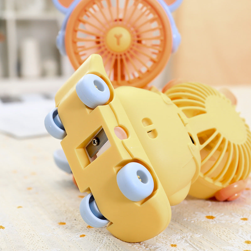 Damen Tragbarer Handventilator im kreativen Tierdesign Karnz
