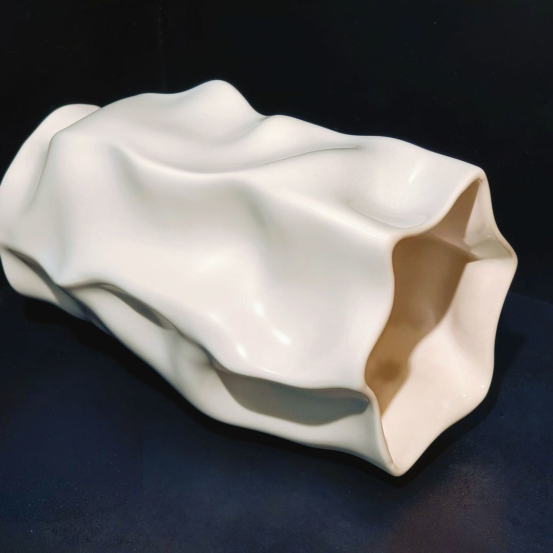 Skulpturaler Design Keramikvase