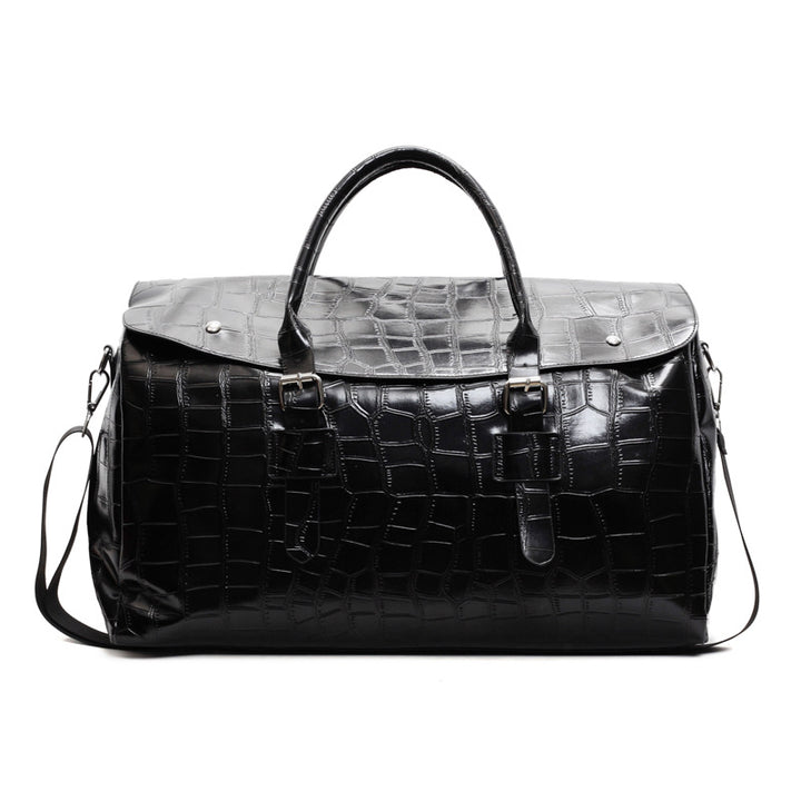 Premium Krokodiltextur Reise-Dufflebag