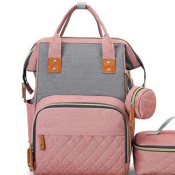 Vielzweck gesteppter Wickelrucksack Karnz