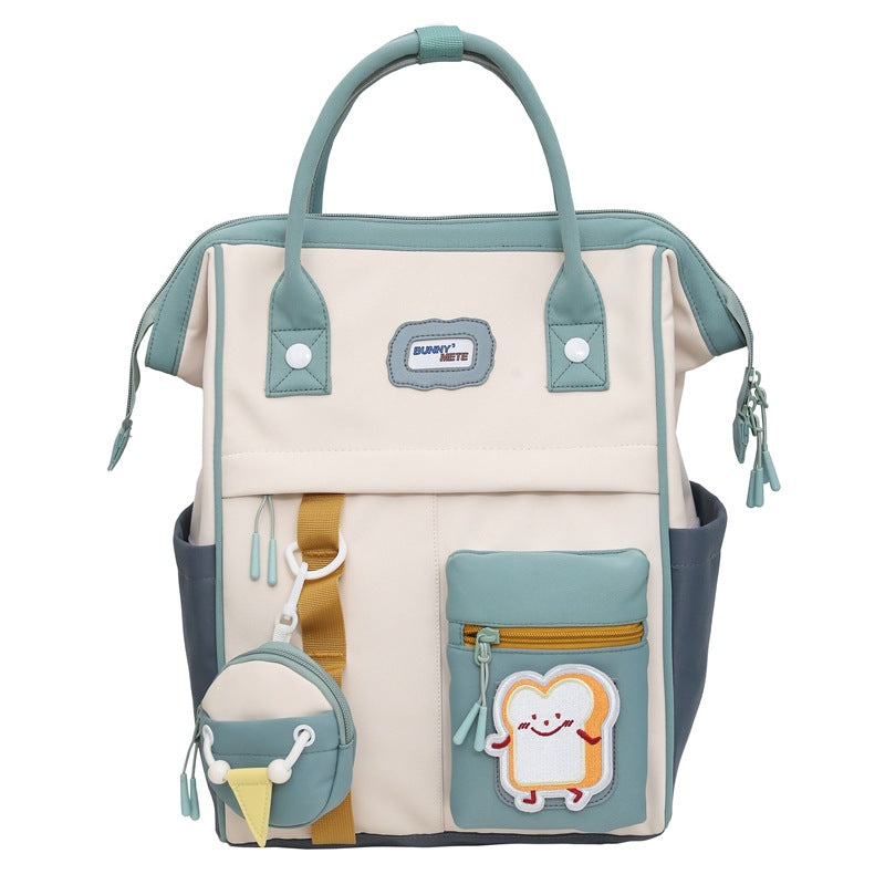 Stylischer Mehrfach-Taschen-Rucksack Karnz