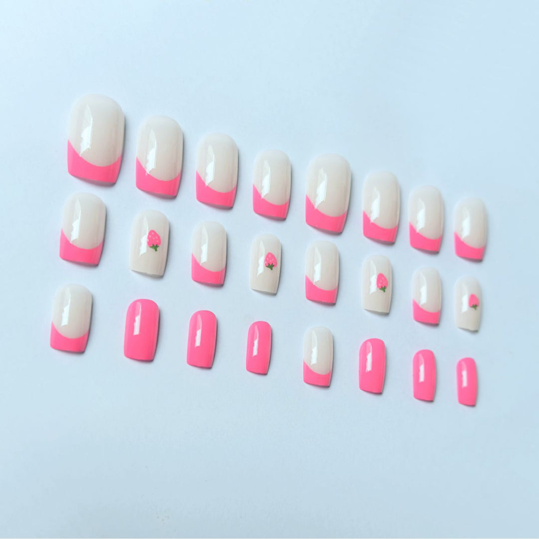 Stylische Acryl-Nagelkunst