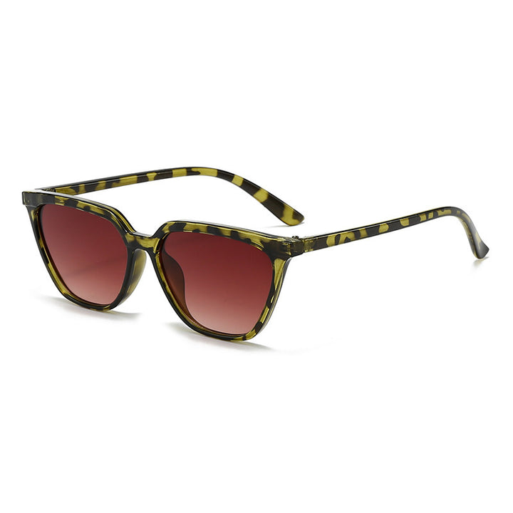 Damen Modische Katzenaugen-Sonnenbrille mit auffälligem Design Karnz