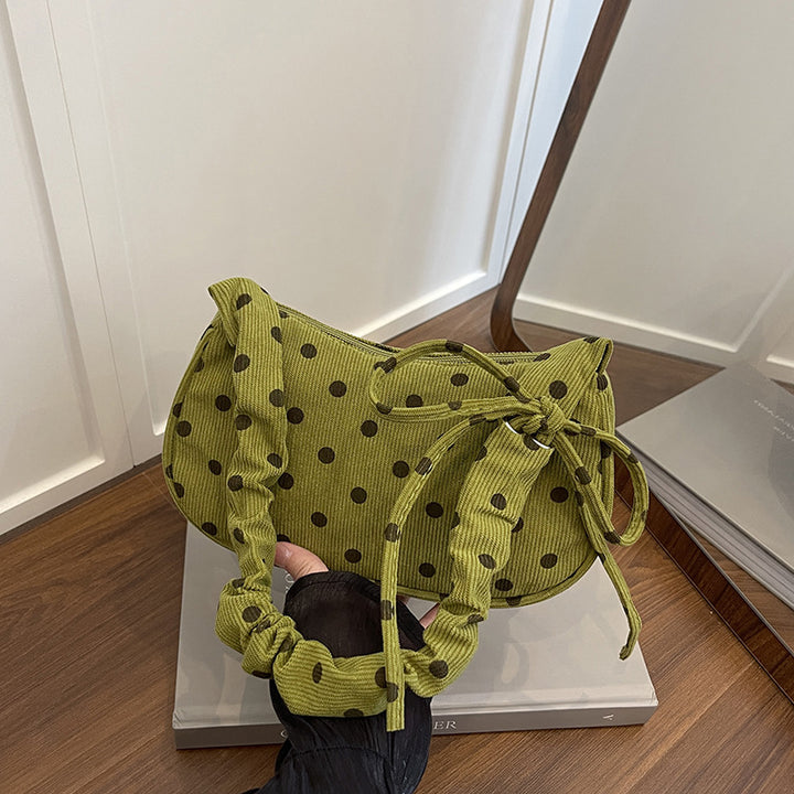 WoVintage Polka Dot Umhängetasche Karnz
