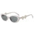 Damen Cat-Eye Sonnenbrille mit robustem Rahmen und UV-Schutz Karnz
