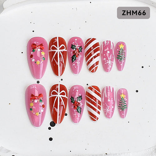 Hochwertiges Press-On-Nagelset Karnz