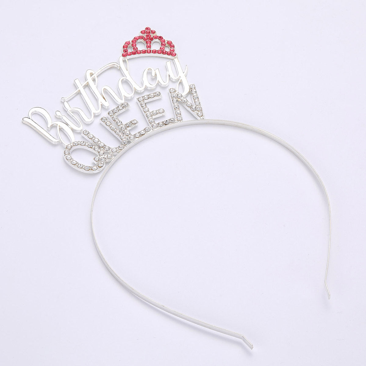 Damen Glitzernder Haarreif mit "Birthday Queen"-Schriftzug Karnz