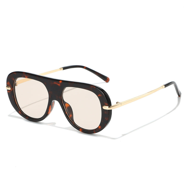 Futuristische Übergroße Shield Sonnenbrille Karnz