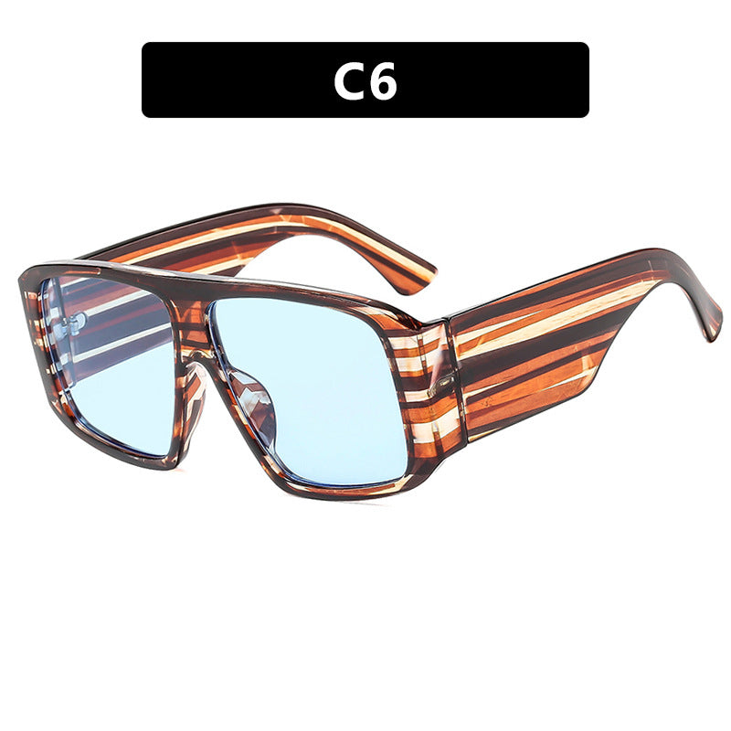 Damen modische rechteckige Brille Karnz