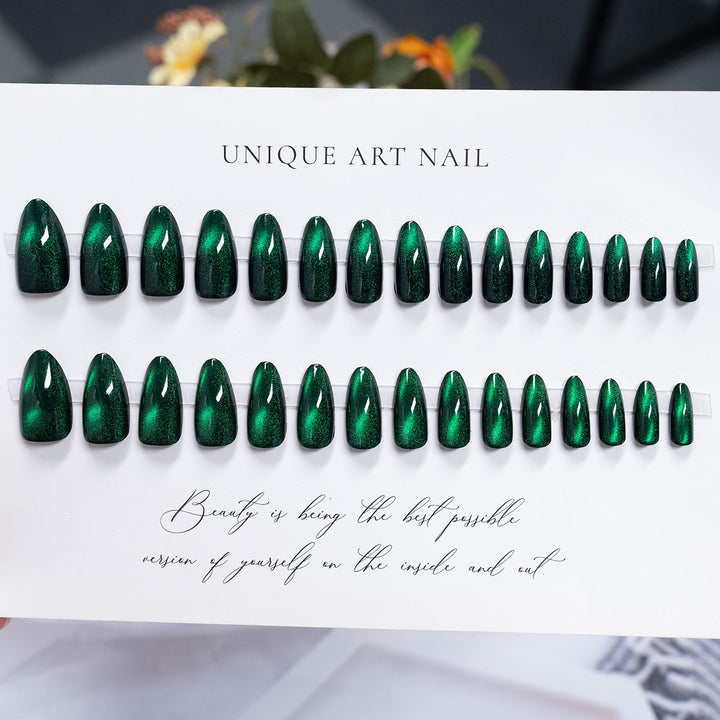 Premium Glossy Press-On Nail Set