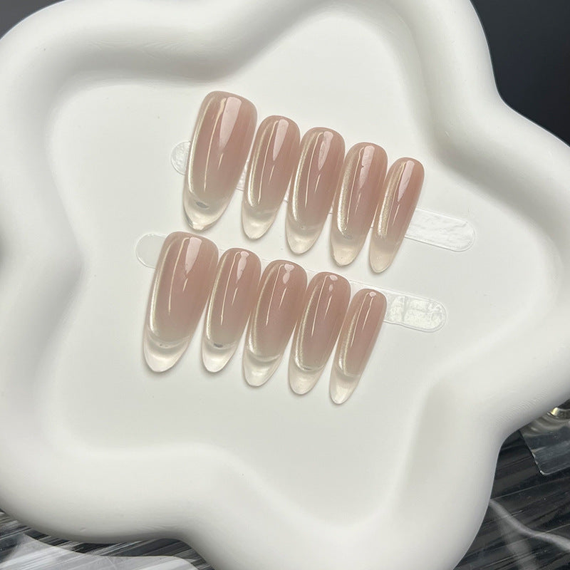 Premium Mandel-förmiges Press-On Nail Set