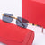 Damen elegante quadratische Sonnenbrille mit luxuriösem Metallrahmen Karnz